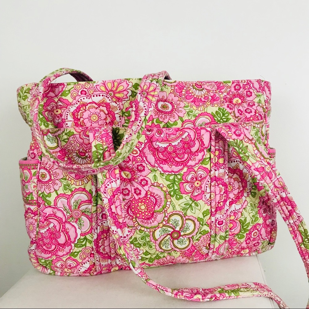 Vintage Vera Bradley Diaper/Tote/Weekender Bag